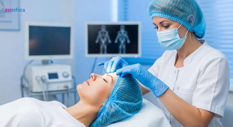 Unterlidstraffung: Tränensackentfernung