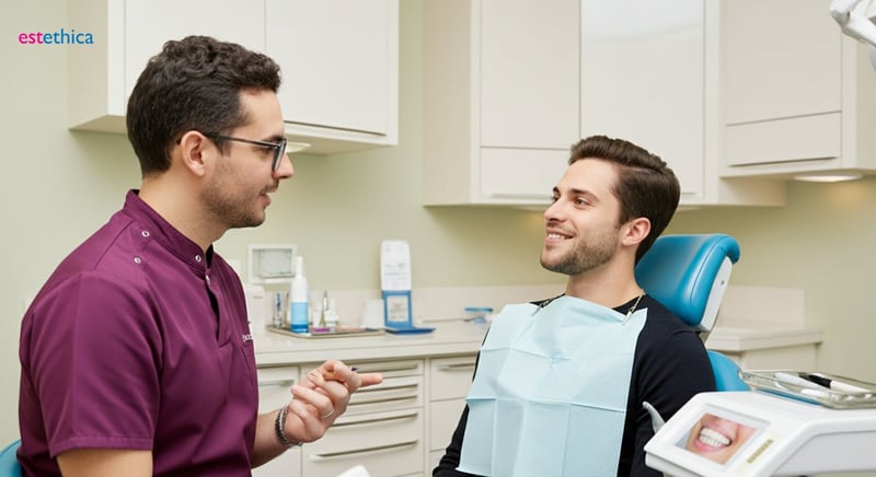 Dental veneers material composition