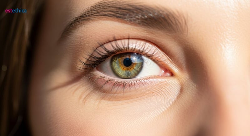 Upper and lower eyelid lift differences illustration