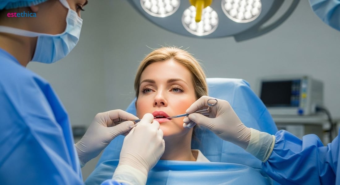 Upper Lip Lift Before and After