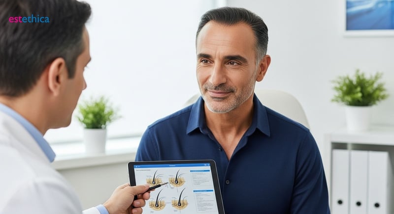 Най-добър метод за присаждане на коса за мъже