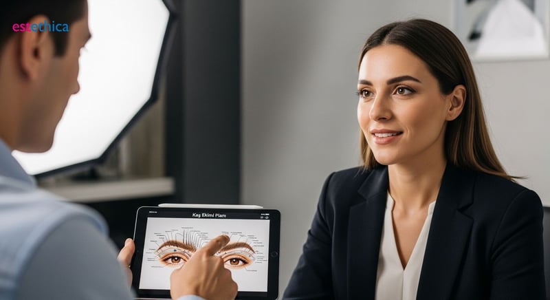Възстановяване на вежди: След трансплантация