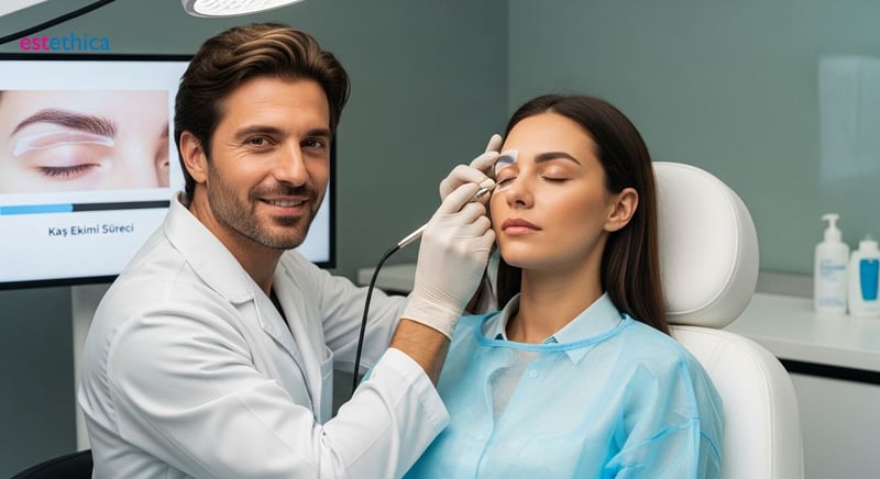 زراعة الحواجب بالليزر: تقنية حديثة لتكثيف الحواجب