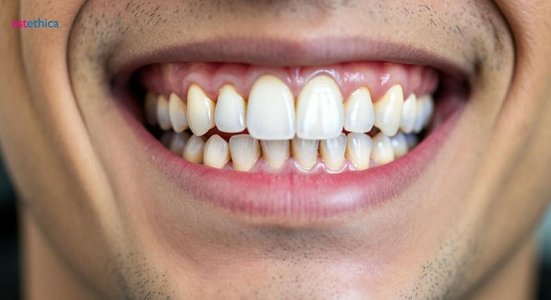 Veneers before and after transformation image