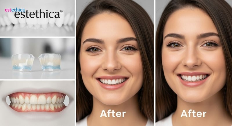 Veneers before and after: smile makeover transformation