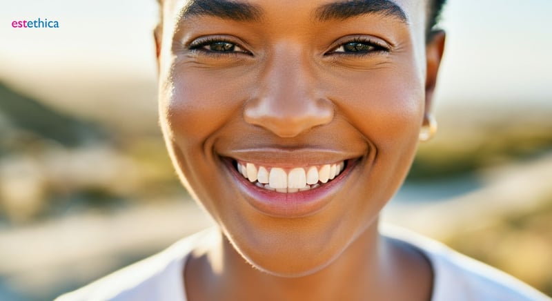 Veneers before and after transformation