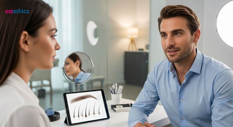 Augenbrauentransplantation Vorher Nachher: Ergebnisse sehen