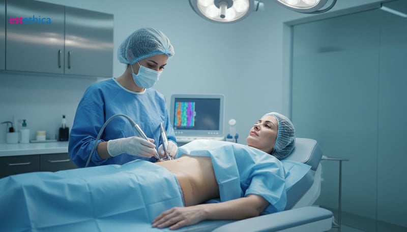 Ästhetische Fettabsaugung durch Experten