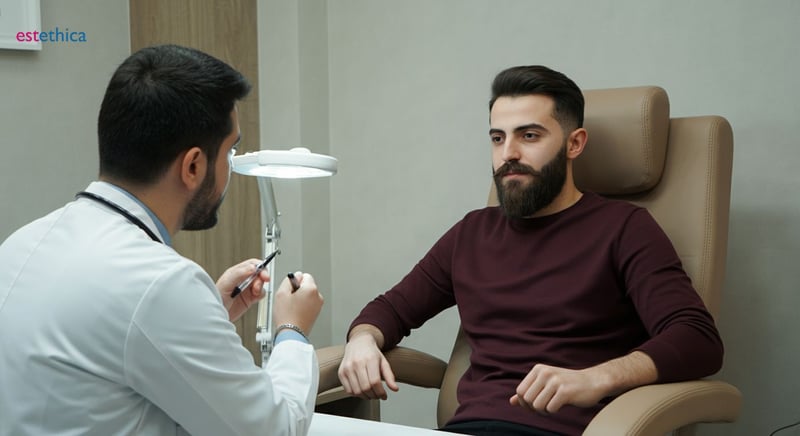 Sakal Ekimi: Barttransplantation Verfahren