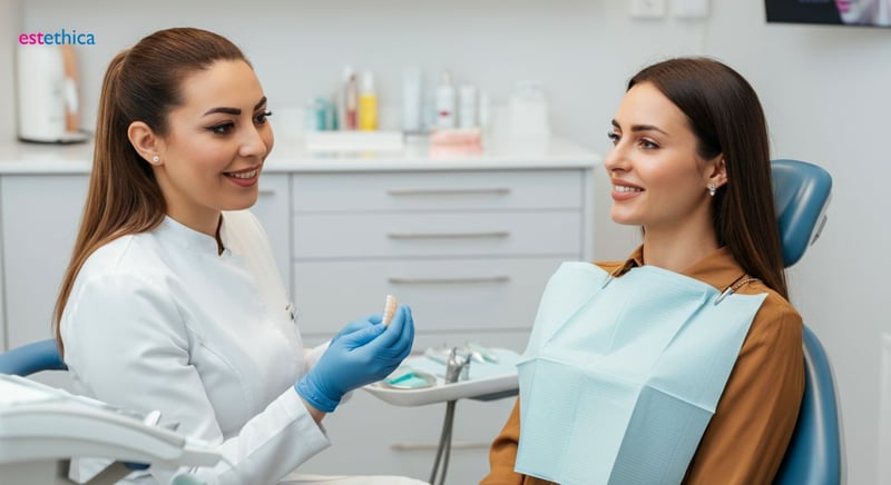 Veneers zur Verbesserung der Zahnästhetik