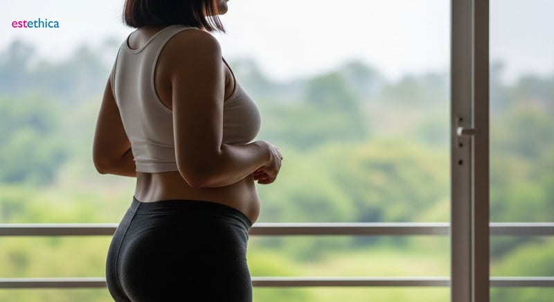 Liposuction procedure for body contouring
