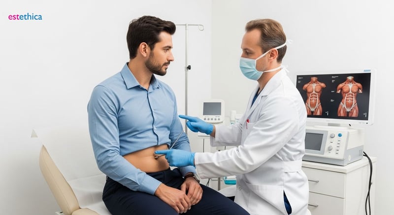 Ideal Six Pack Surgery Candidate