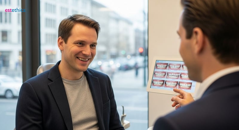 Zahnveneers: Schöne, verblendete Zähne