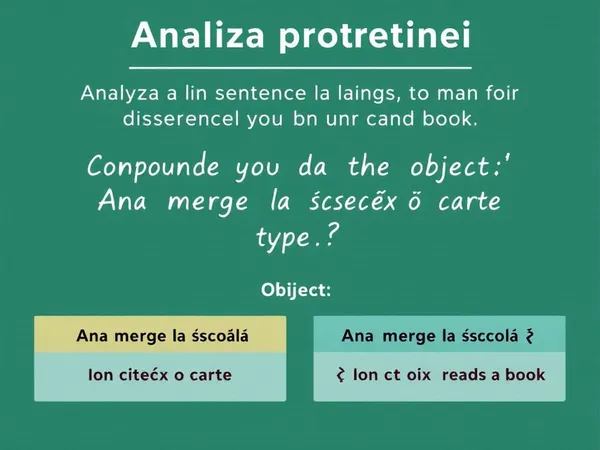 Structura Propoziției: Elementele Cheie