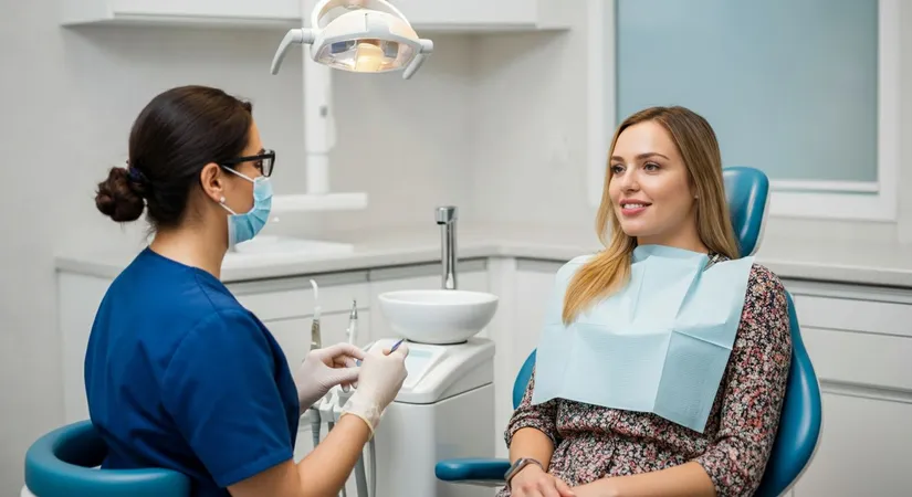 Dental whitening process explanation