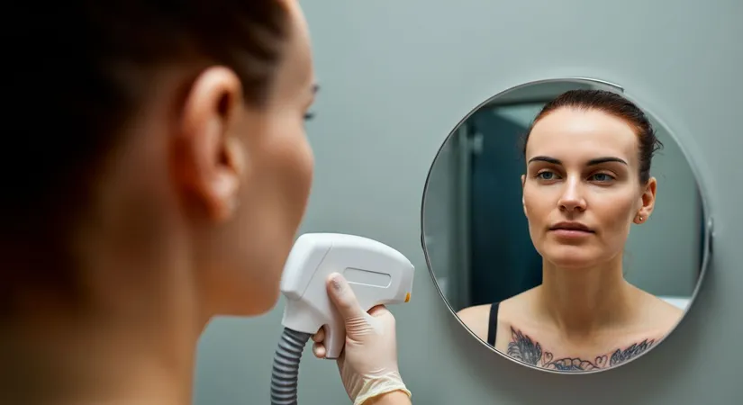 Tattoo removal without scars