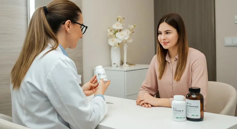 Vitamins for healthy hair