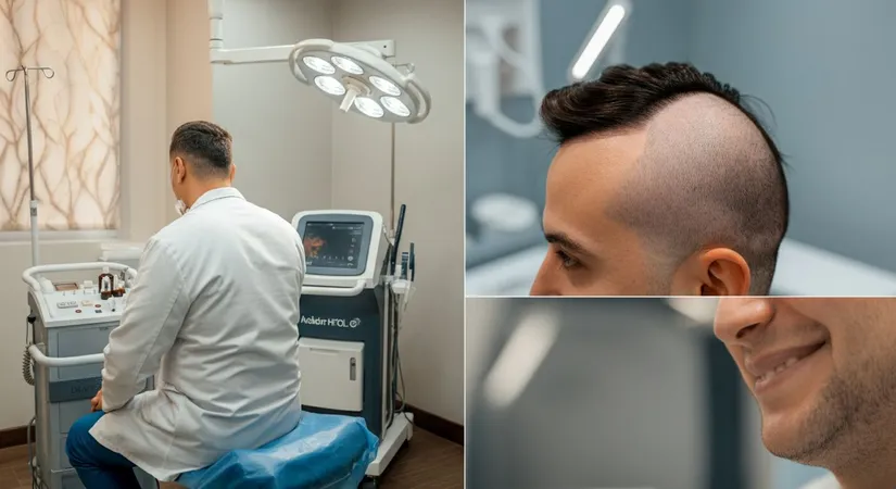 زراعة الشعر بالاقتطاف