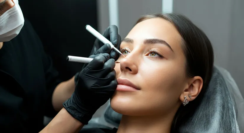 Perfect eyebrow tattoo technique