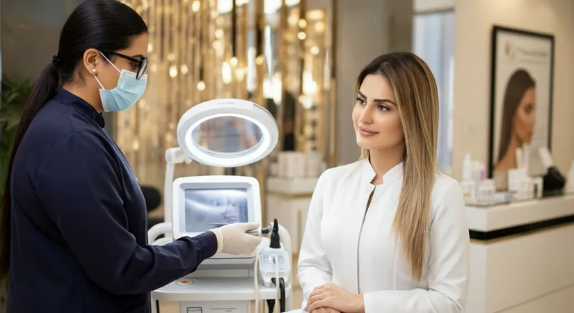 Advanced beauty services at Dubai clinic
