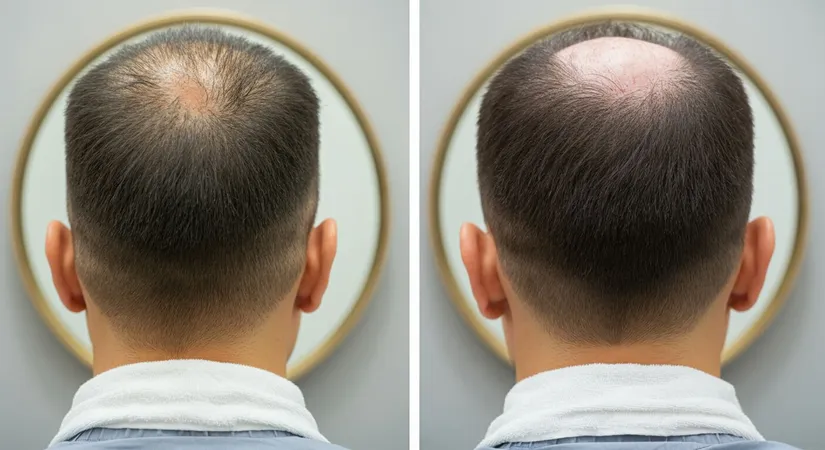 Haarwiederherstellung: Volles Haar