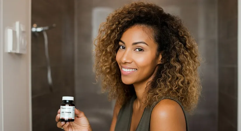 Biotin and Vitamin B for healthy hair