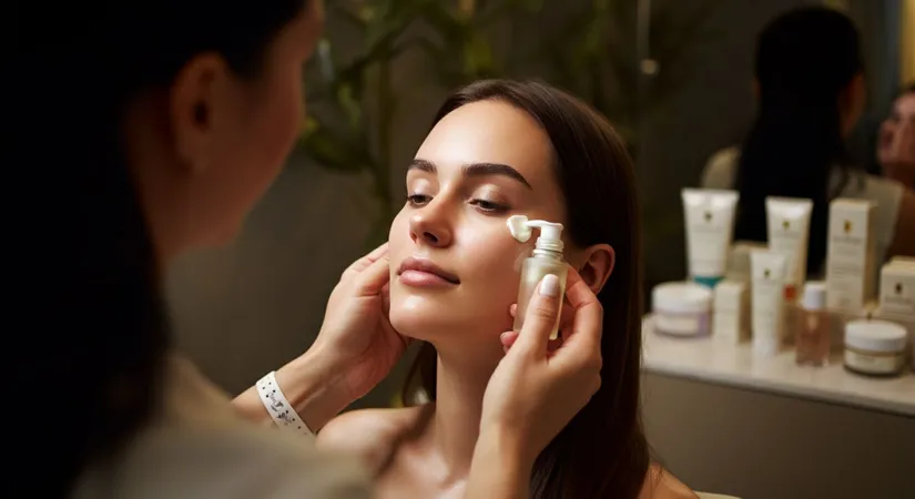 Natural cosmetics for beauty