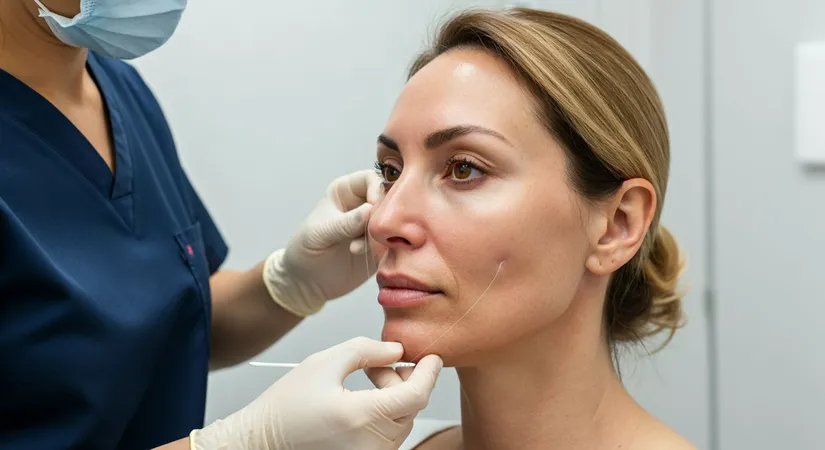 Non-surgical facelift techniques