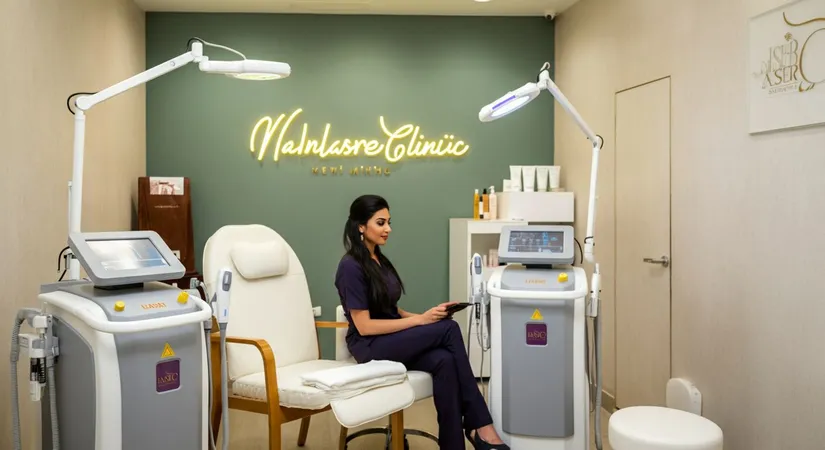 Modern laser technology in Dubai