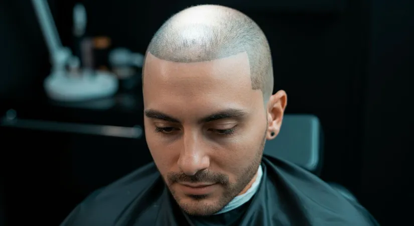 Hair transplant procedure steps