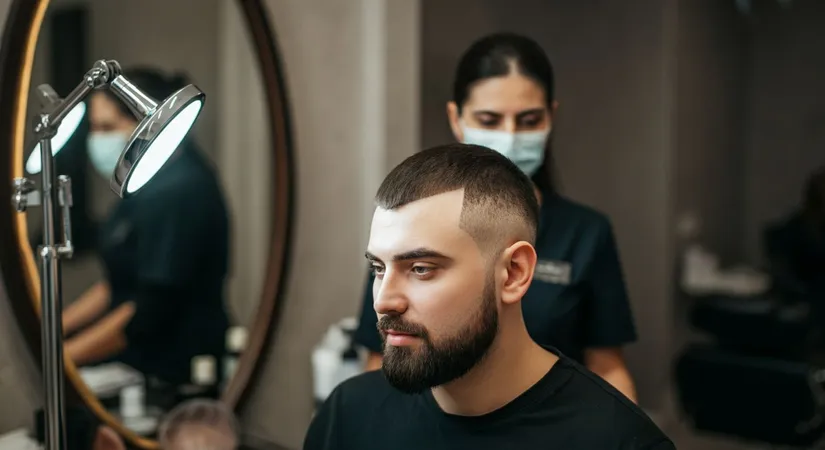 Hair transplant procedure explanation