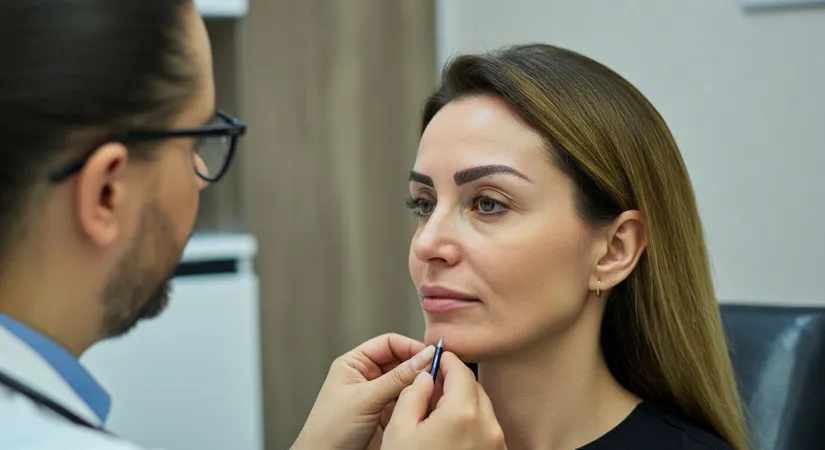 Endoscopic eyebrow lift procedure