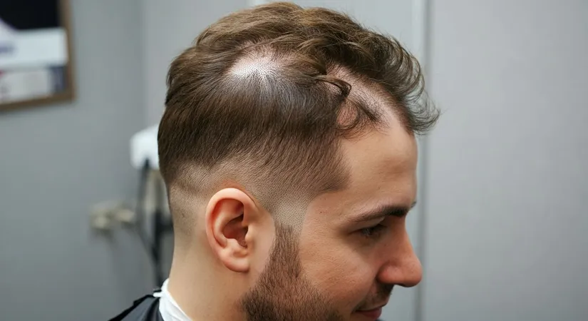 Hair transplant before and after photos