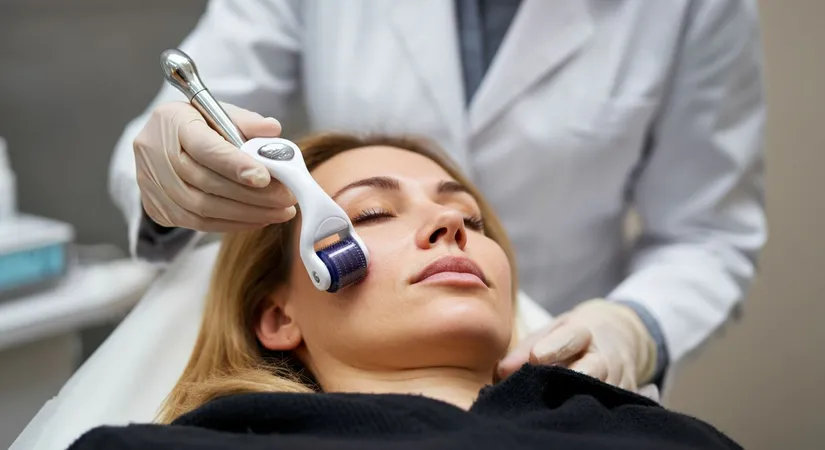 Microneedling for stretch marks