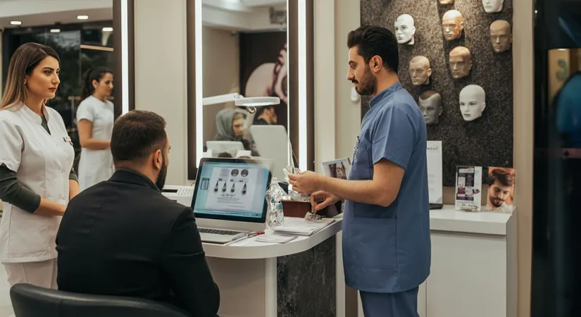 FUE hair transplant Turkey modern solution