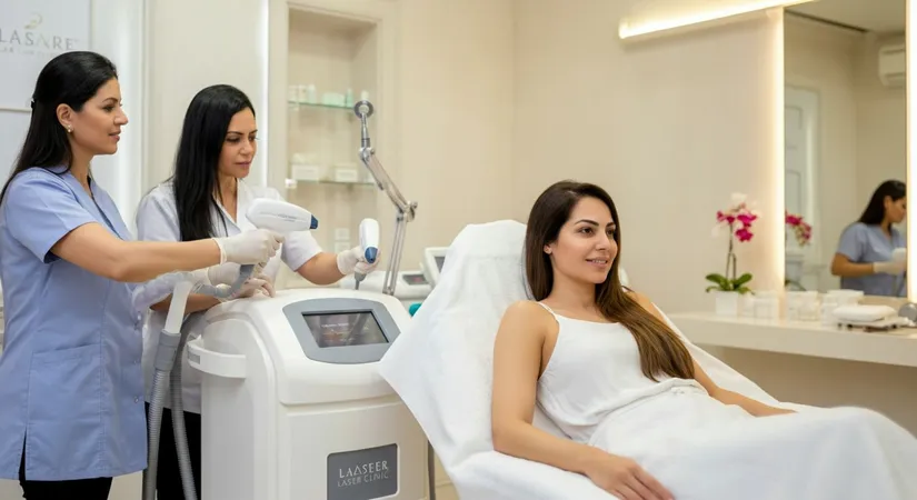 Laser skin treatment benefits