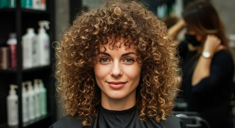 Modern hairstyles for curly hair