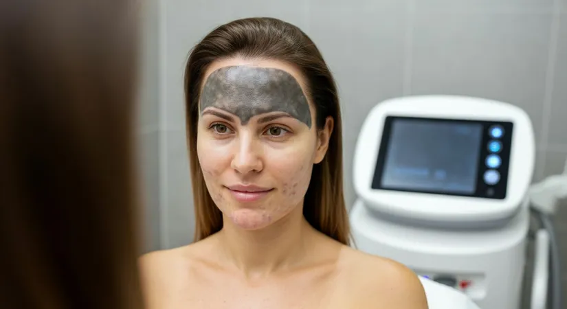 Kohlenstoffpeeling Vorteile für Hautpflege