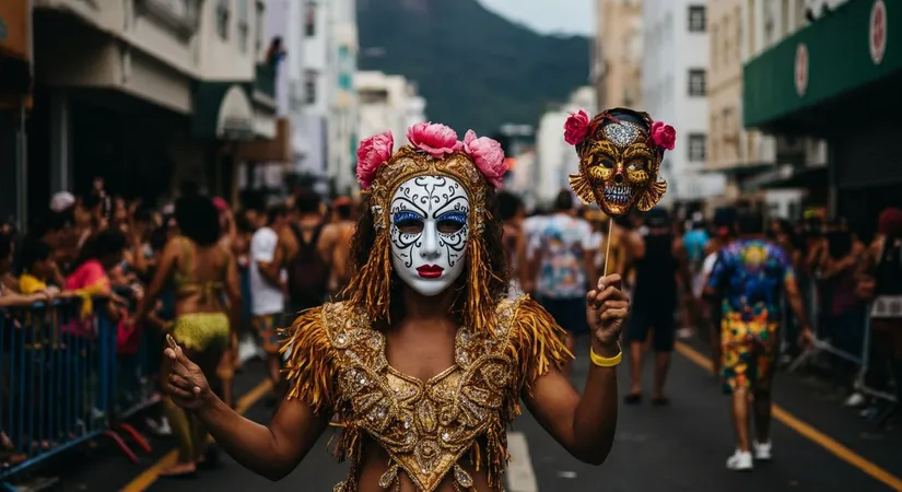 Cómo hacer una máscara de carnaval única