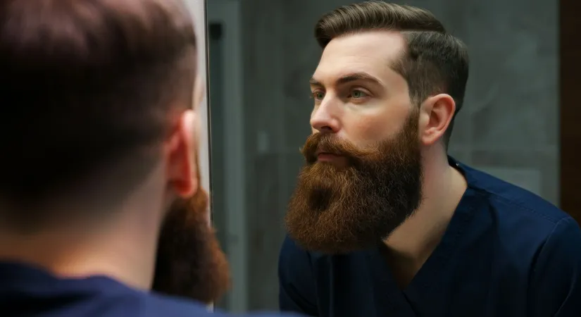 Beard transplant experiences image