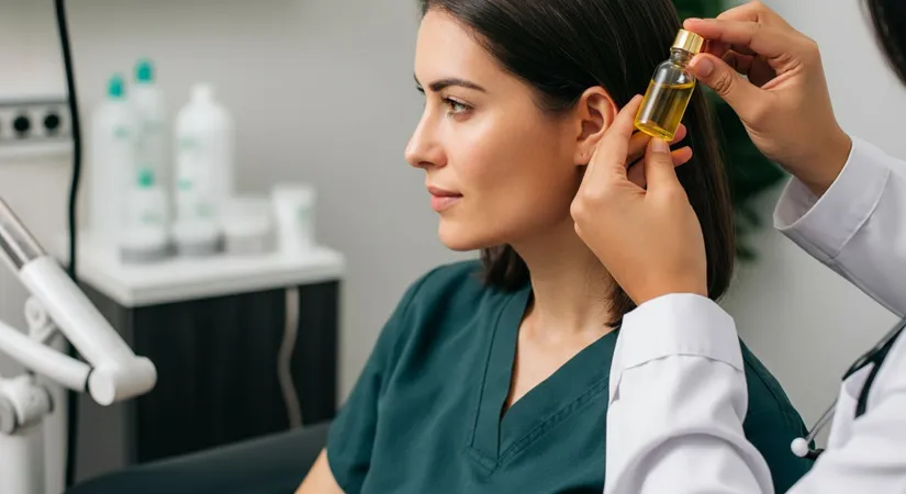 Natural oils for hair strengthening