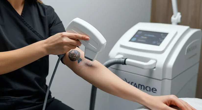 Laser tattoo removal pain information