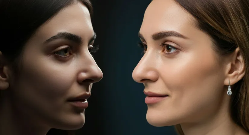 Rhinoplasty procedure in Turkey