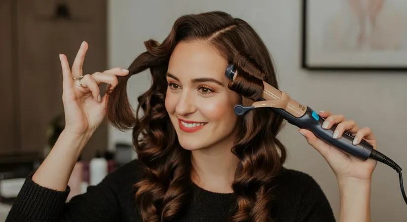 Hair curler for short hair tips