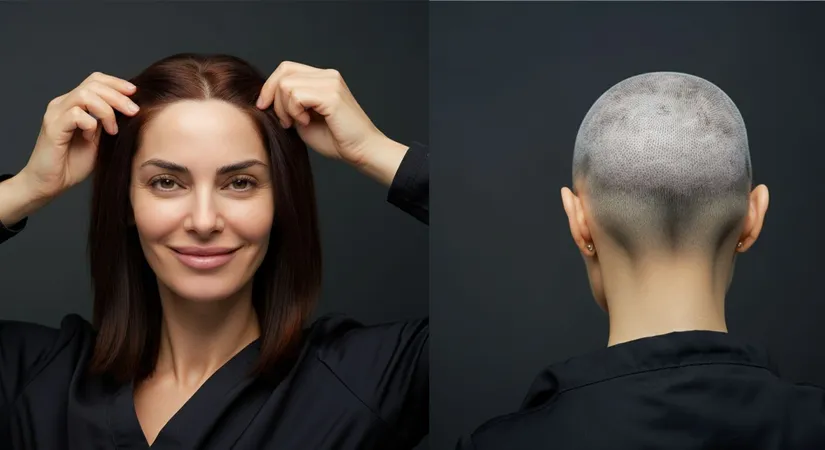 Hair transplant results for women in Turkey