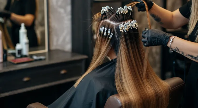 Hair extension methods