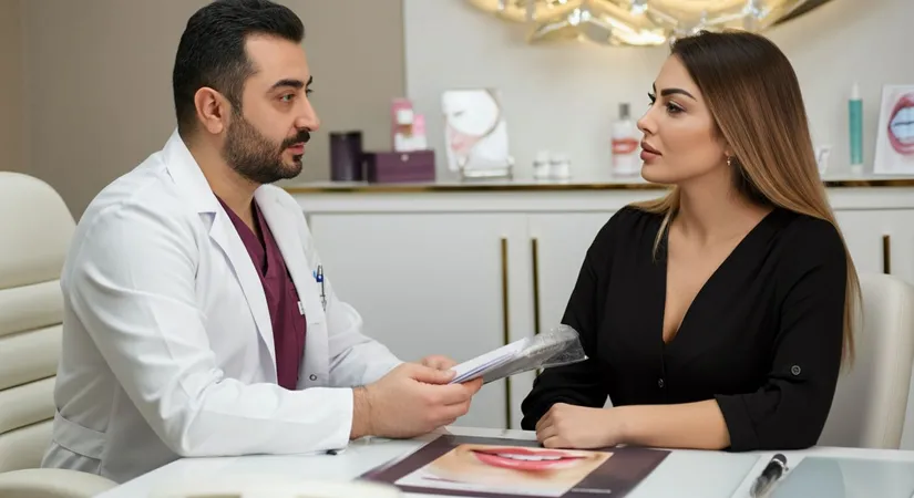 Lip lift procedure explanation